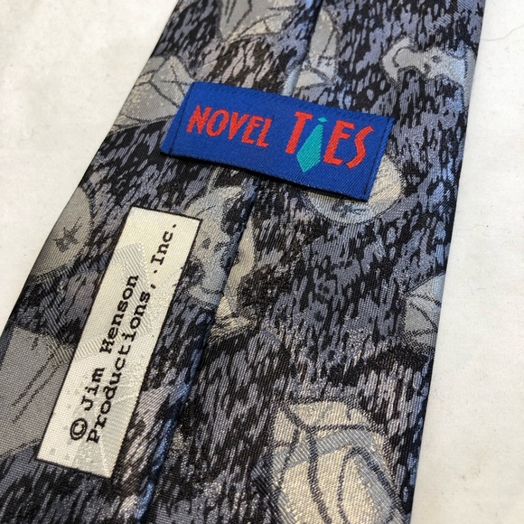 Vintage Jim Henson Inc Oscar the Grouch Necktie Novel Ties - Picture 8 of 8